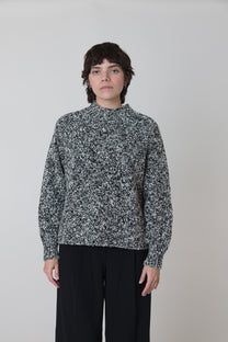 FRANZISKA LUETHY / Rue Sweater - Black&amp;White