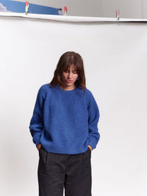 Jungle Folk /  pull VICO - cobalt blue