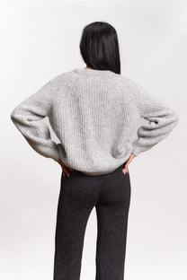 Jungle Folk /  pull VICO - light grey