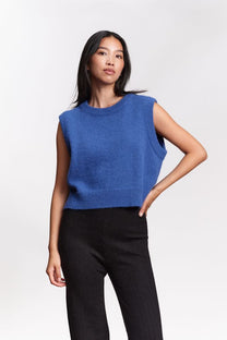 Jungle Folk /  gilet Ruby - cobalt blue