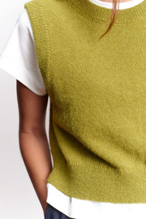 Jungle Folk /  gilet Ruby - pistachio