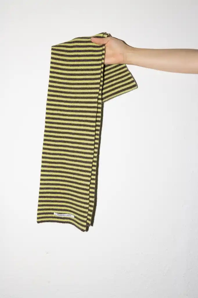 FRANZISKA LUETHY / Rami Scarf - Apple / Wood