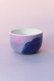 Tasse/bol petit - rose/bleu