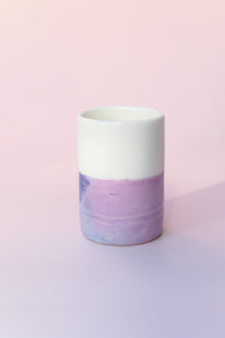 Tasse à espresso - Bleu/rose