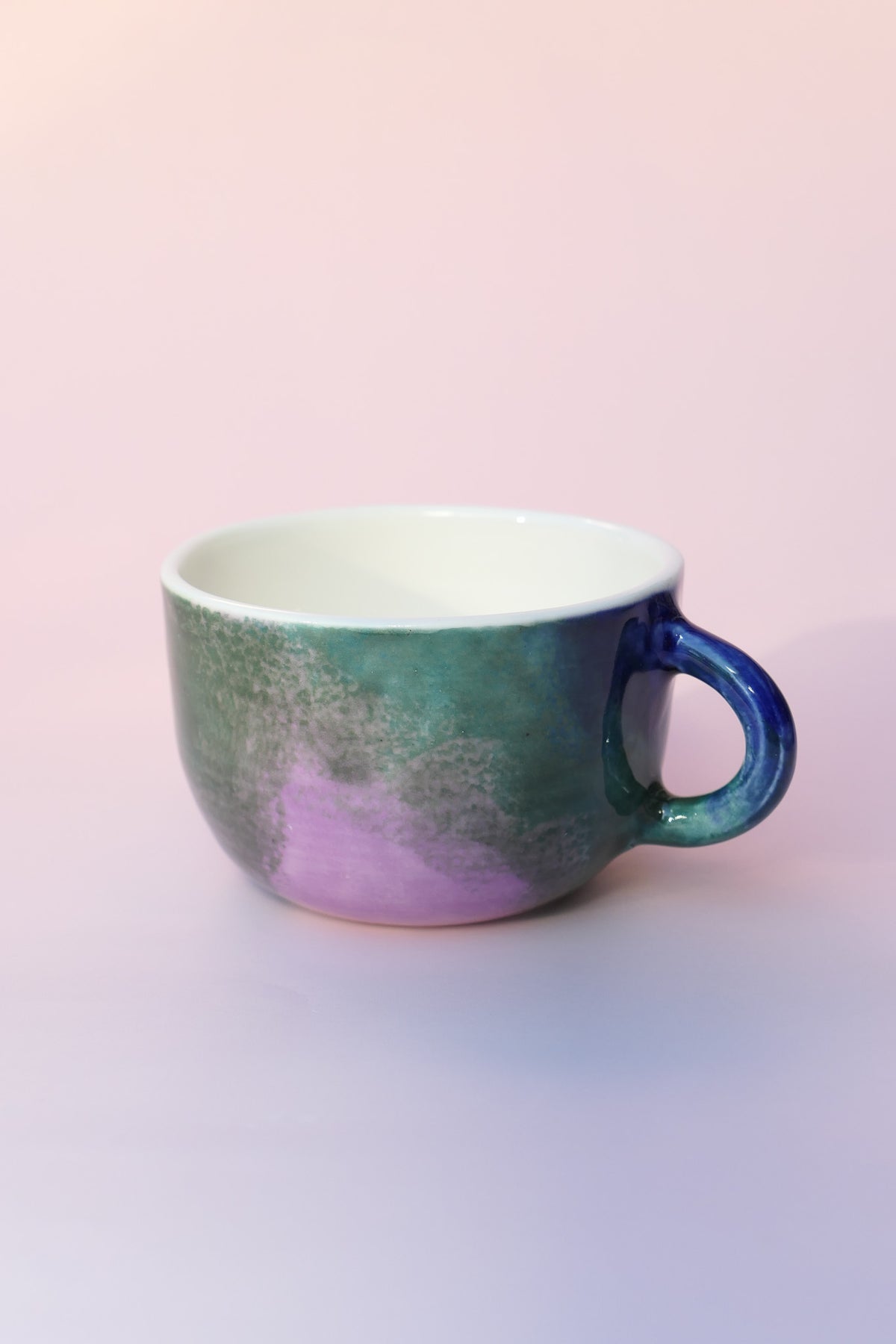 Tasse - rose/bleu/vert