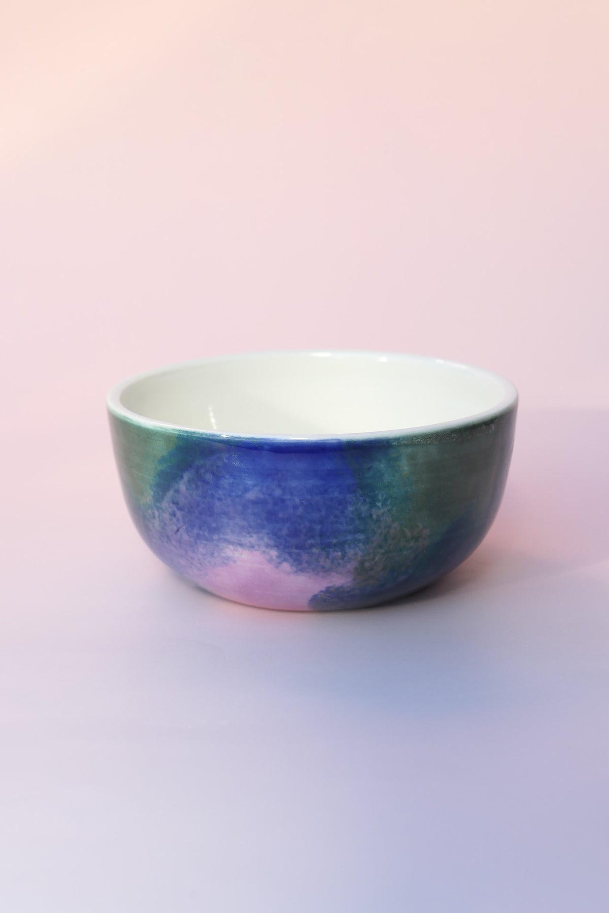 Tasse/bol moyen - rose/bleu/vert