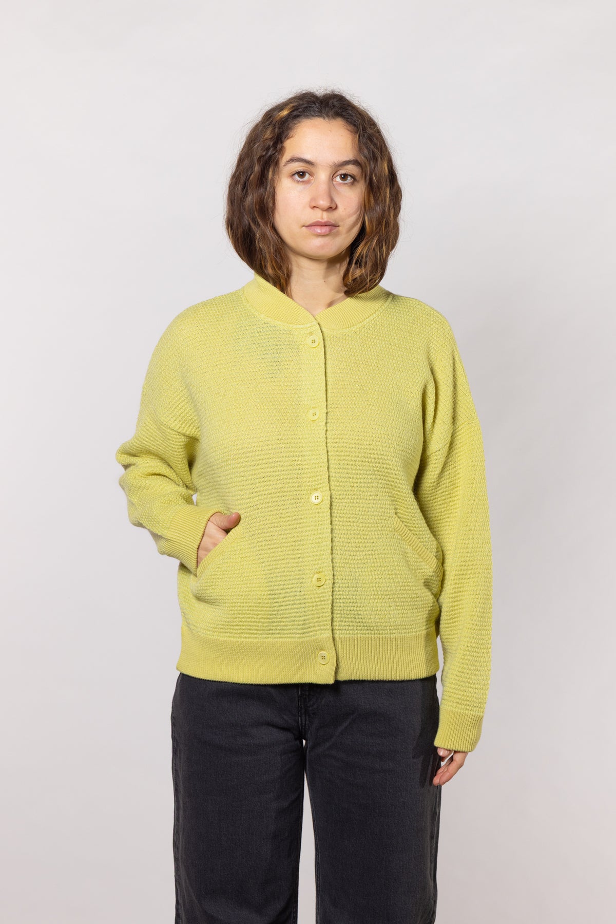 FRANZISKA LUETHY / Edit Jacket - Lime