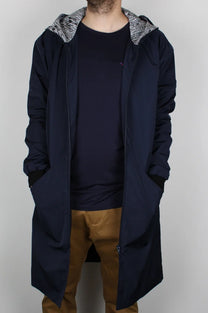 LABORATOIRE / Manteau Peloton, marine