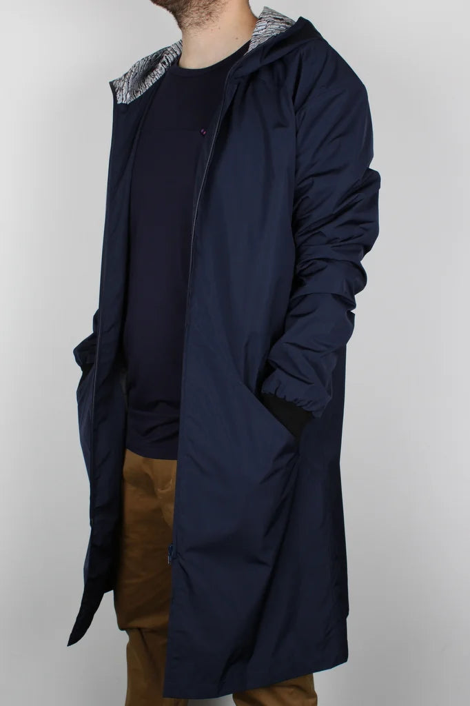 LABORATOIRE / Manteau Peloton, marine