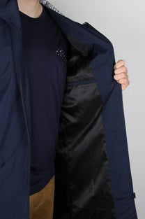 LABORATOIRE / Manteau Peloton, marine