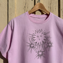 stéphanie bircher / T-shirt "selâo"- rose