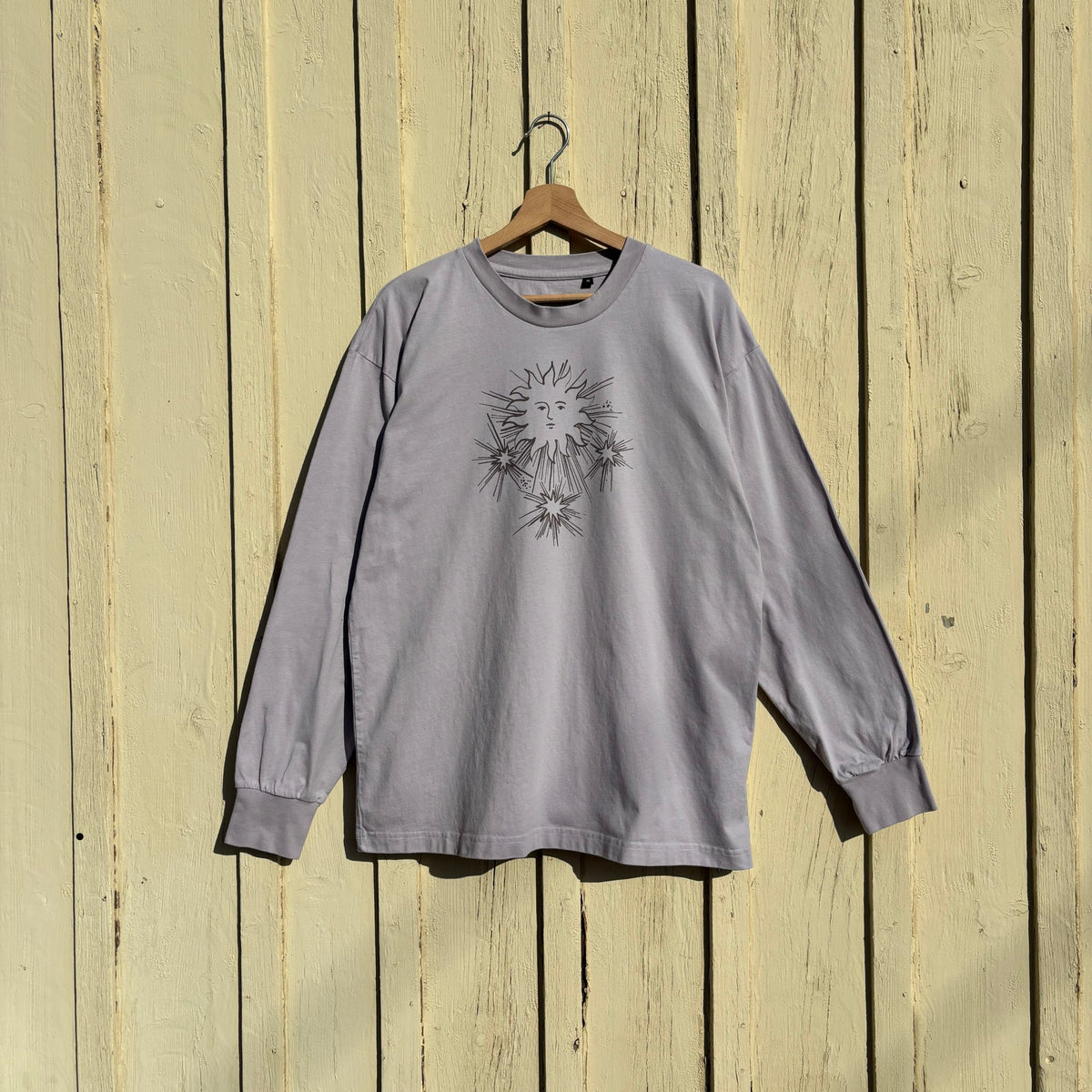 stéphanie bircher / T-shirt manches longues - mauve