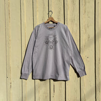 stéphanie bircher / T-shirt manches longues - mauve