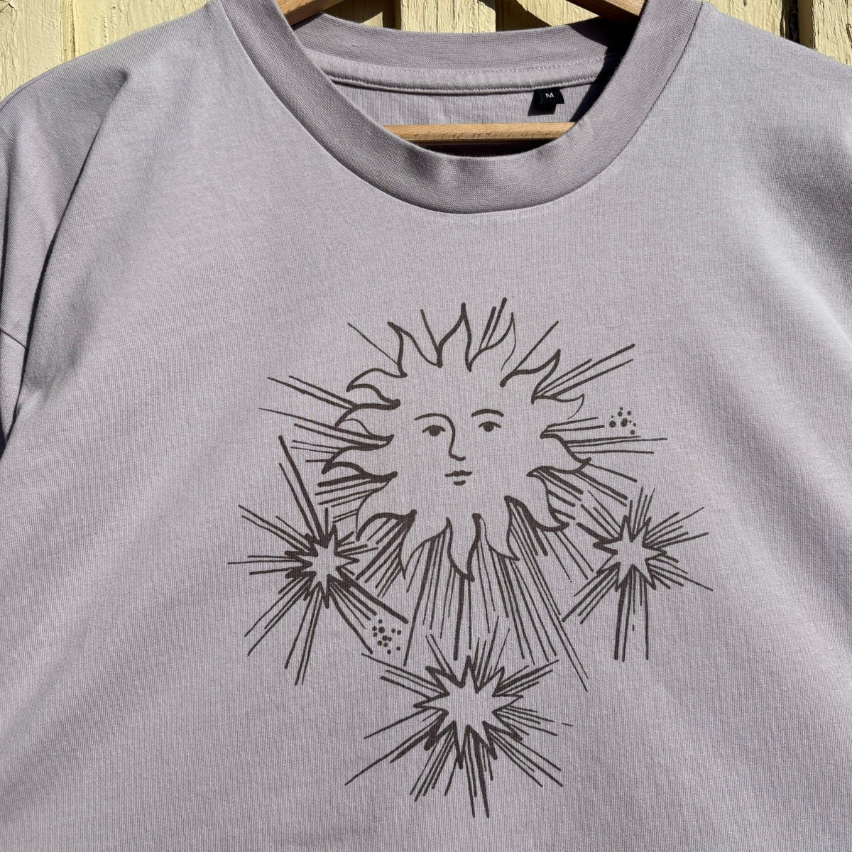 stéphanie bircher / T-shirt manches longues - mauve