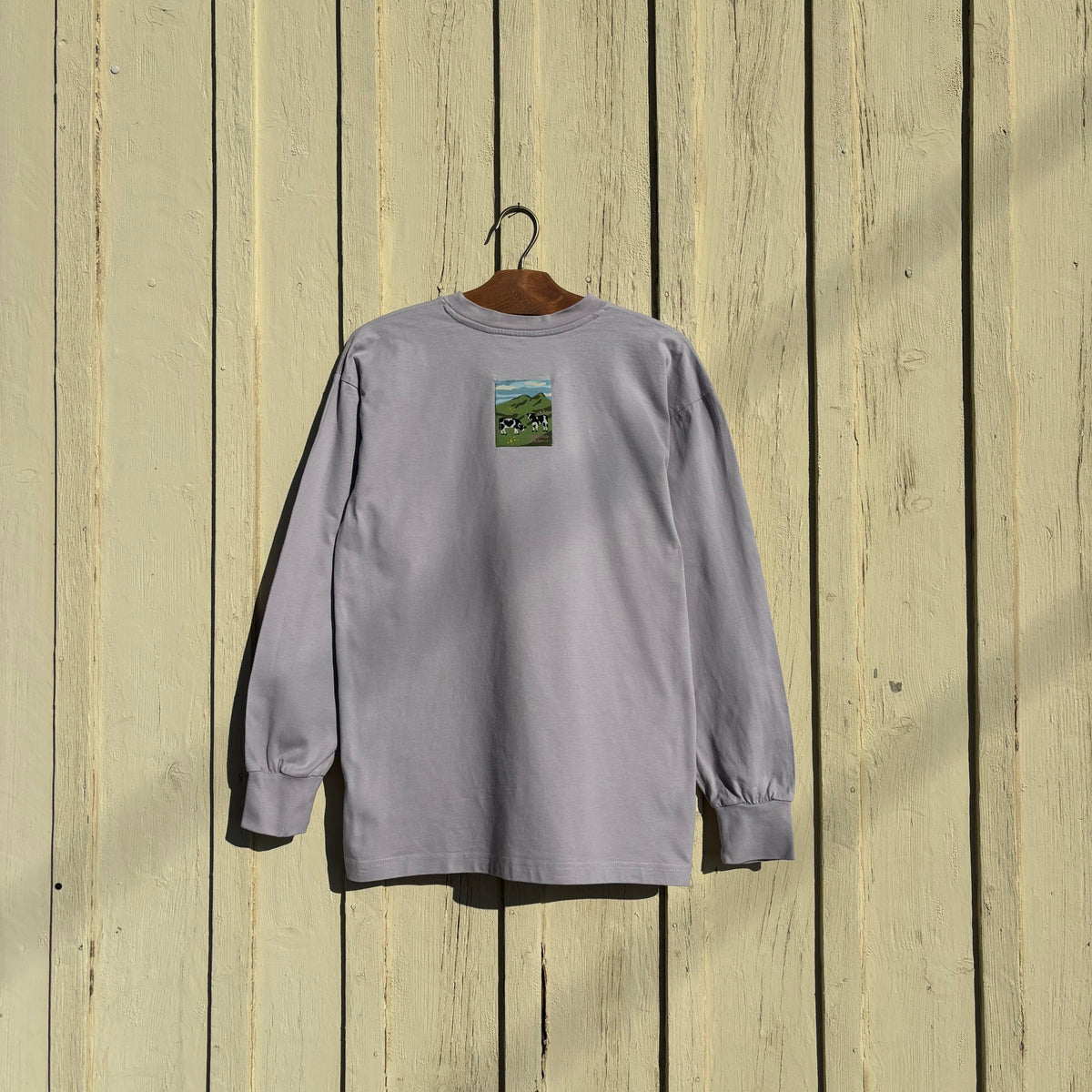 stéphanie bircher / T-shirt manches longues - mauve
