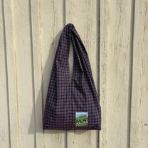 Stéphanie Bircher / Naturally Printed Cotton Scarf - Cutch Brown