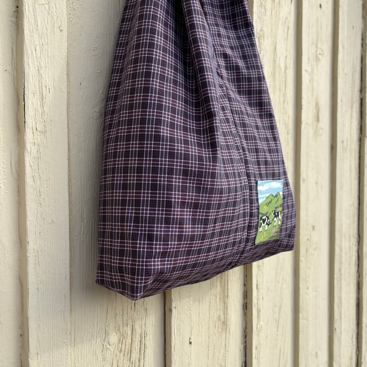 Stéphanie Bircher / Naturally Printed Cotton Scarf - Cutch Brown