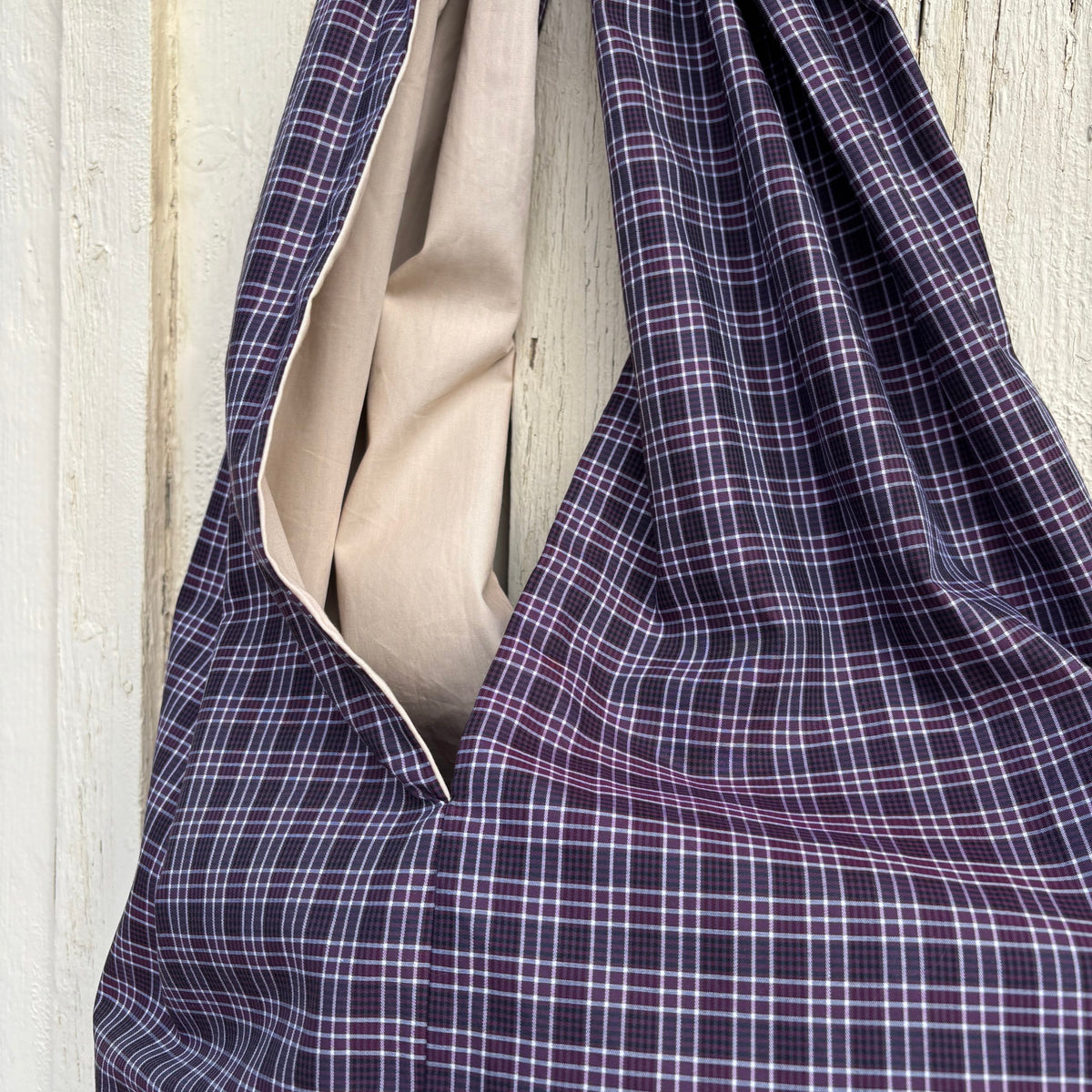 Stéphanie Bircher / Naturally Printed Cotton Scarf - Cutch Brown