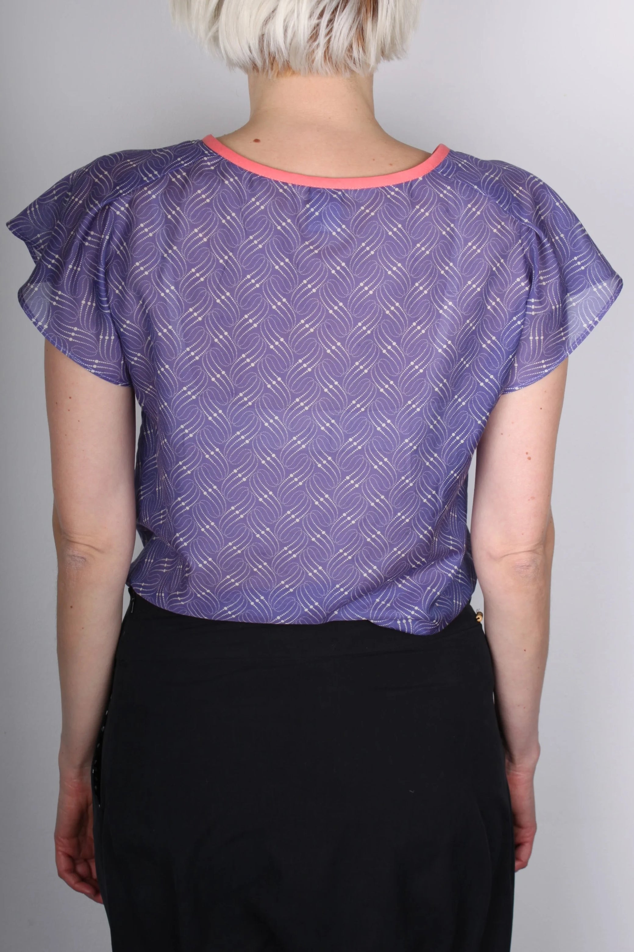 Top Cactus, Indigo/Coral