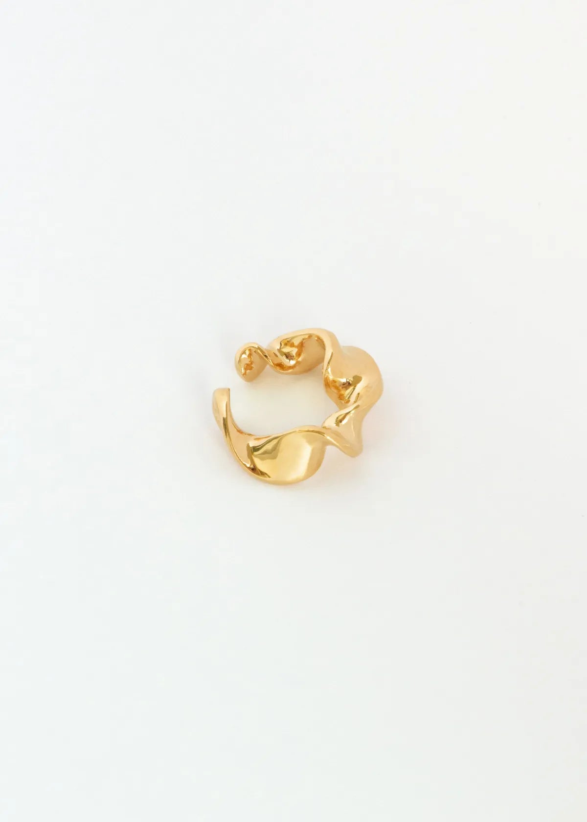 Emilie Gouëzec / earcuff VESTIS mini - argent et plaqué or