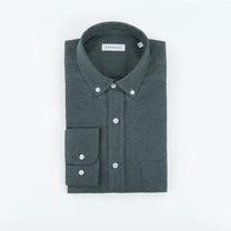 CARPASUS / Chemise flanelle &quot;Populus&quot; - vert mousse