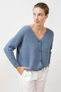 Jungle Folk / blue Nayra cardigan