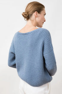 Jungle Folk / blue Nayra cardigan