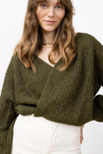 Jungle Folk /  Cardigan Vega - Olive