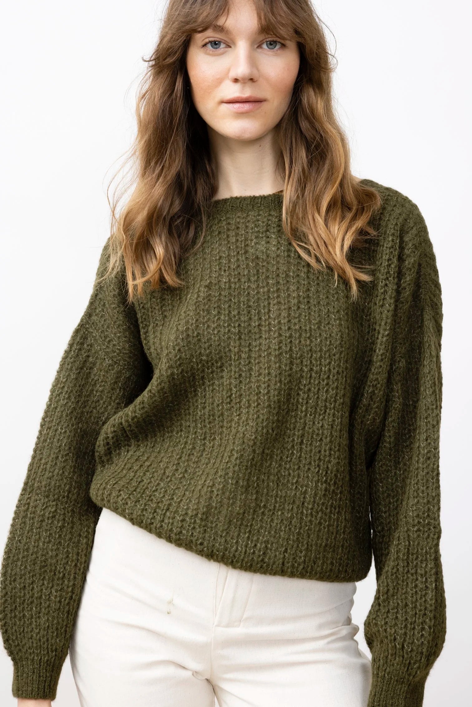 Jungle Folk /  Cardigan Vega - Olive