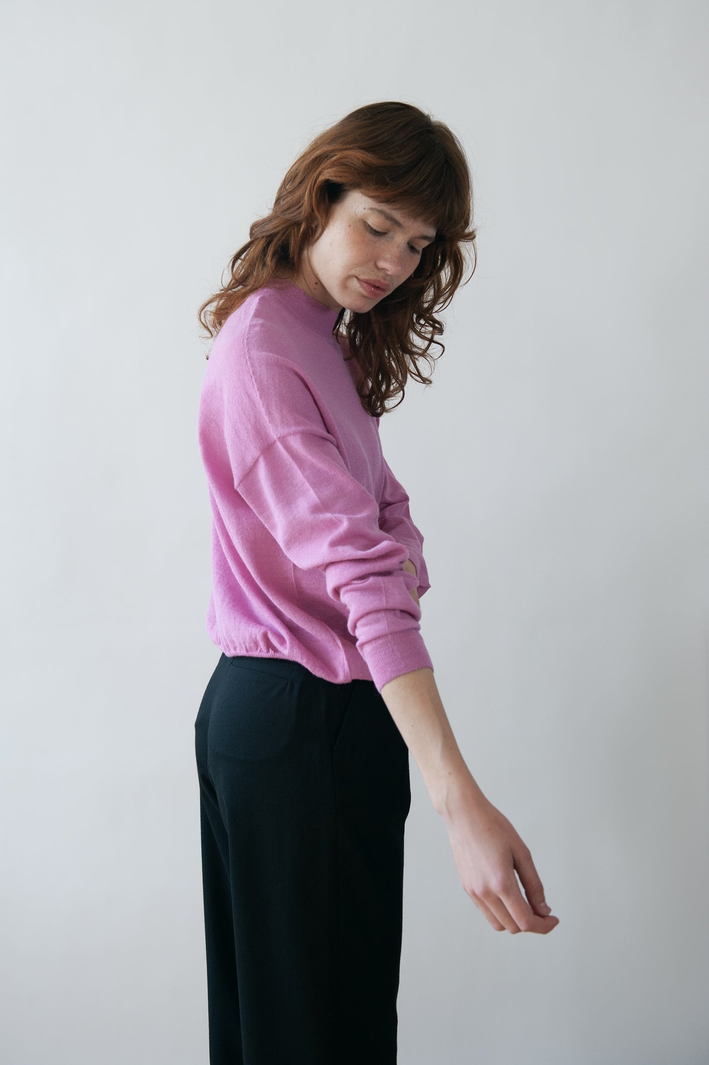 Jungle Folk /  pull ARVO - rose