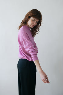 Jungle Folk /  pull ARVO - rose