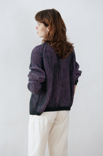 Jungle Folk / TOSCA reversible cardigan - moss green