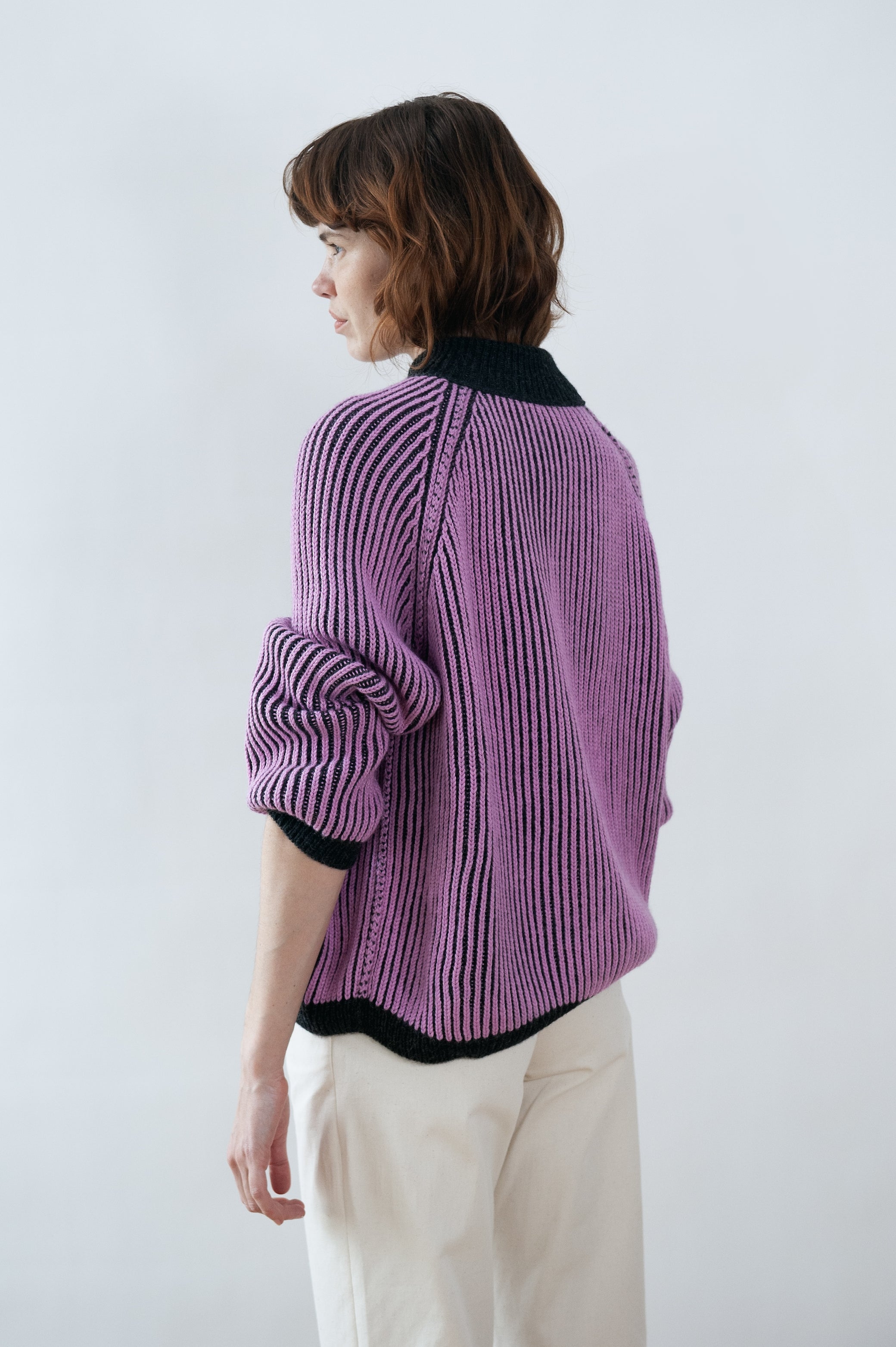 Jungle Folk / TOSCA reversible cardigan - moss green