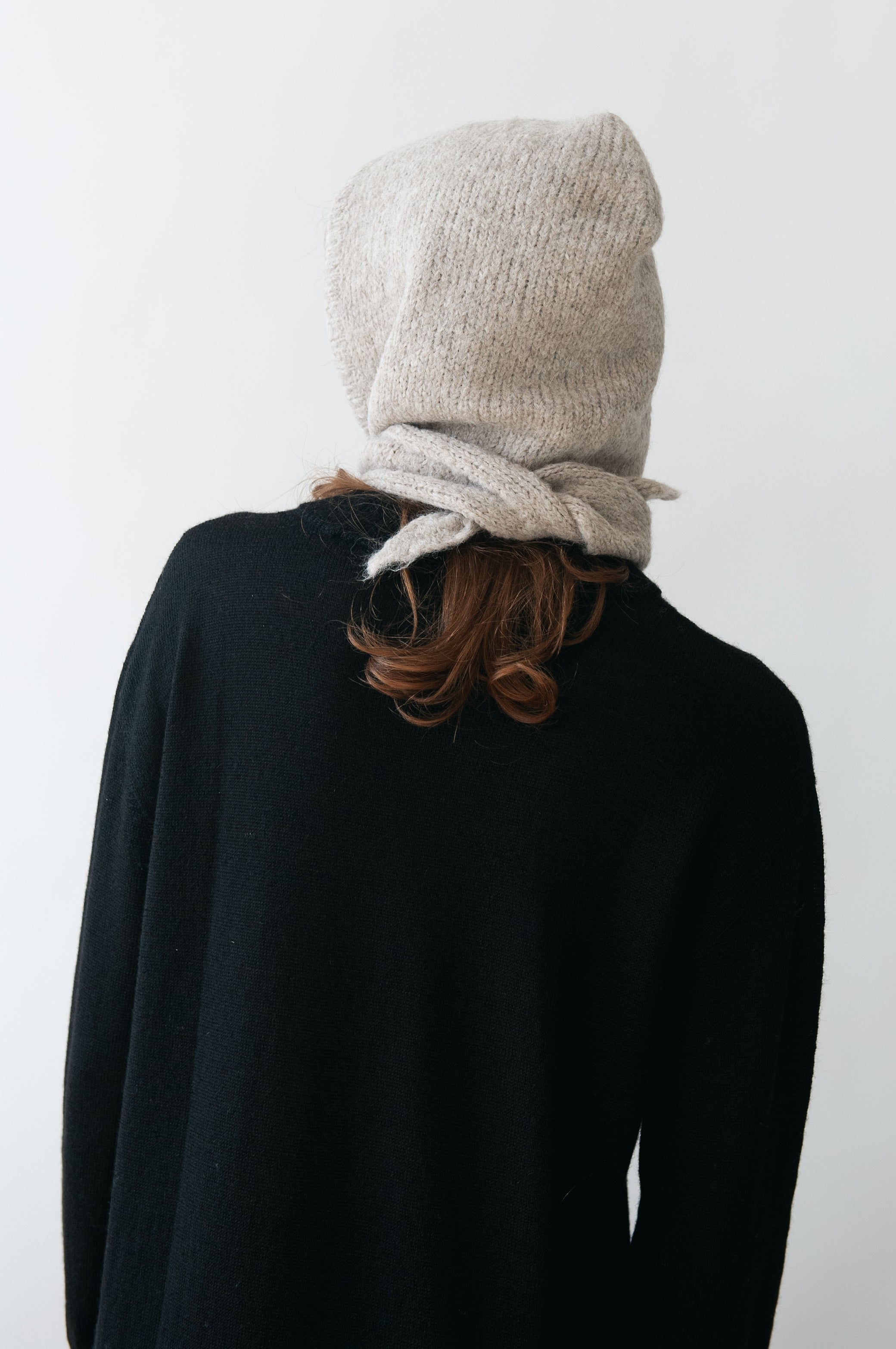 Jungle Folk / Capuche écharpe - beige