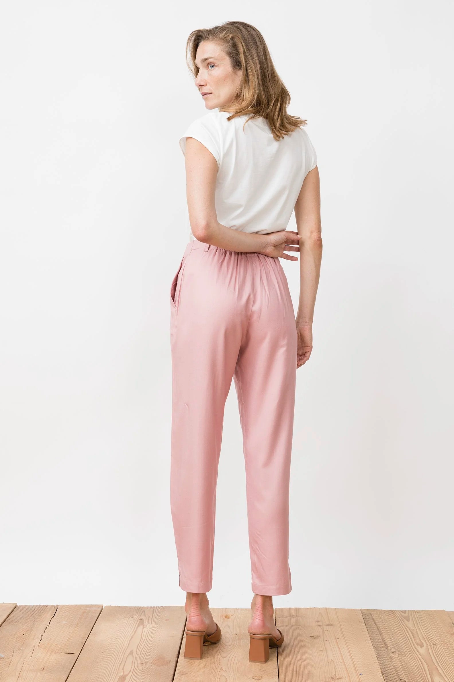 Jungle Folk / Pantalons Livio - Rose