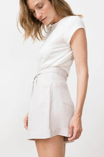 Jungle Folk / Moon Shorts - Lavender Gray