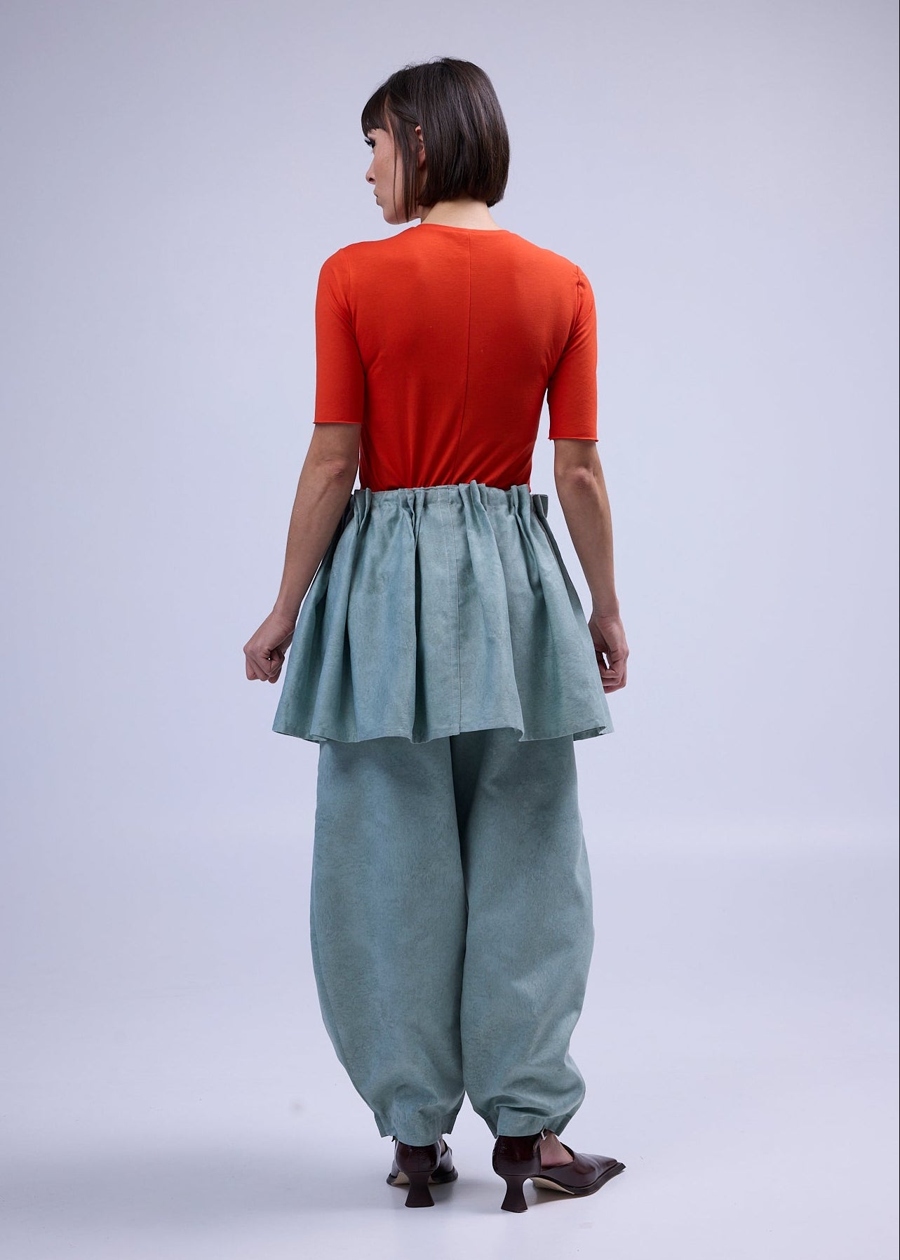 RE/Maison / Jupe-top Rideau - n°1 gris-vert