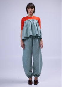 RE/Maison / Jupe-top Rideau - n°1 gris-vert