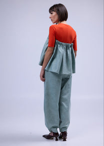 RE/Maison / Jupe-top Rideau - n°1 gris-vert