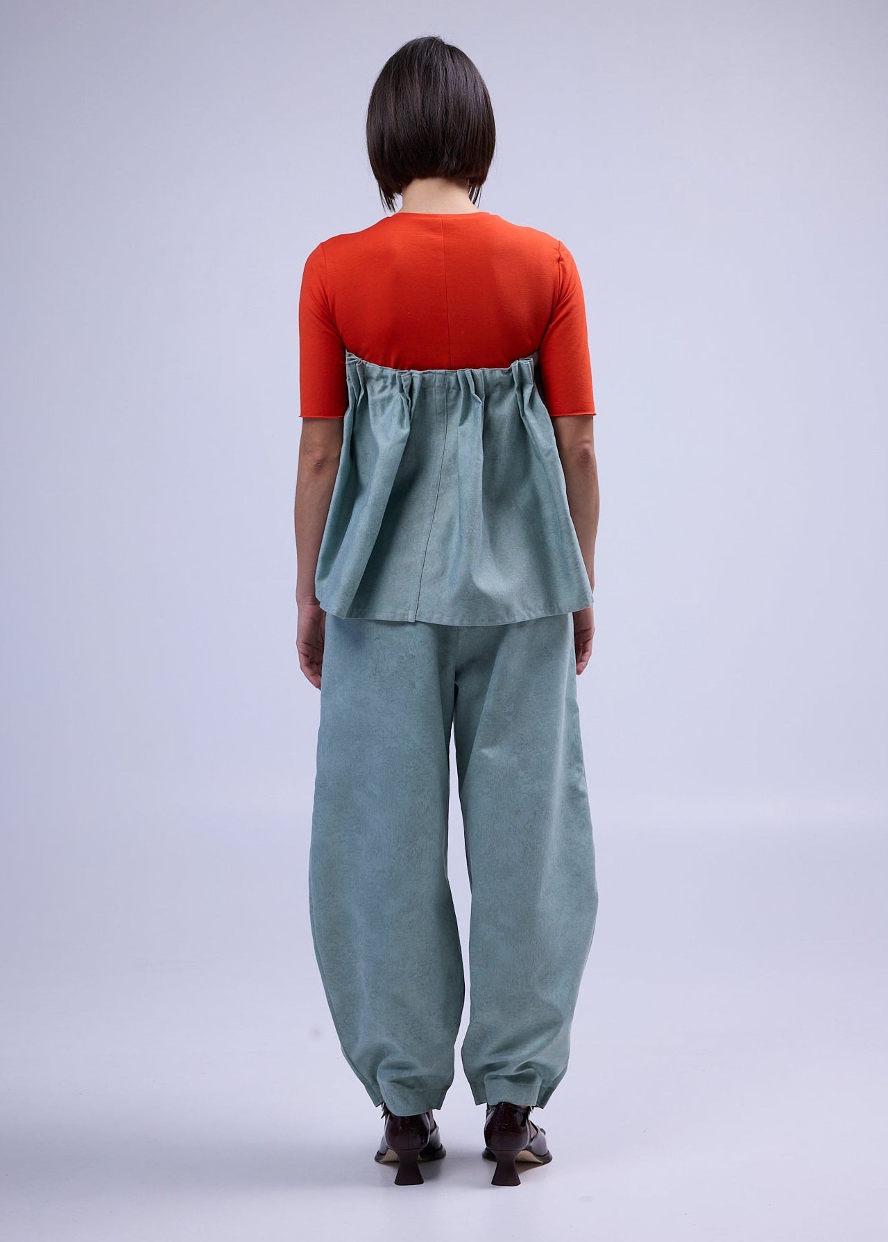 RE/Maison / Jupe-top Rideau - n°1 gris-vert