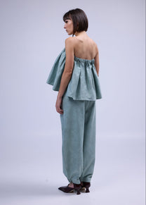 RE/Maison / Jupe-top Rideau - n°1 gris-vert