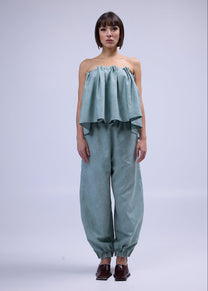 RE/Maison / Jupe-top Rideau - n°1 gris-vert