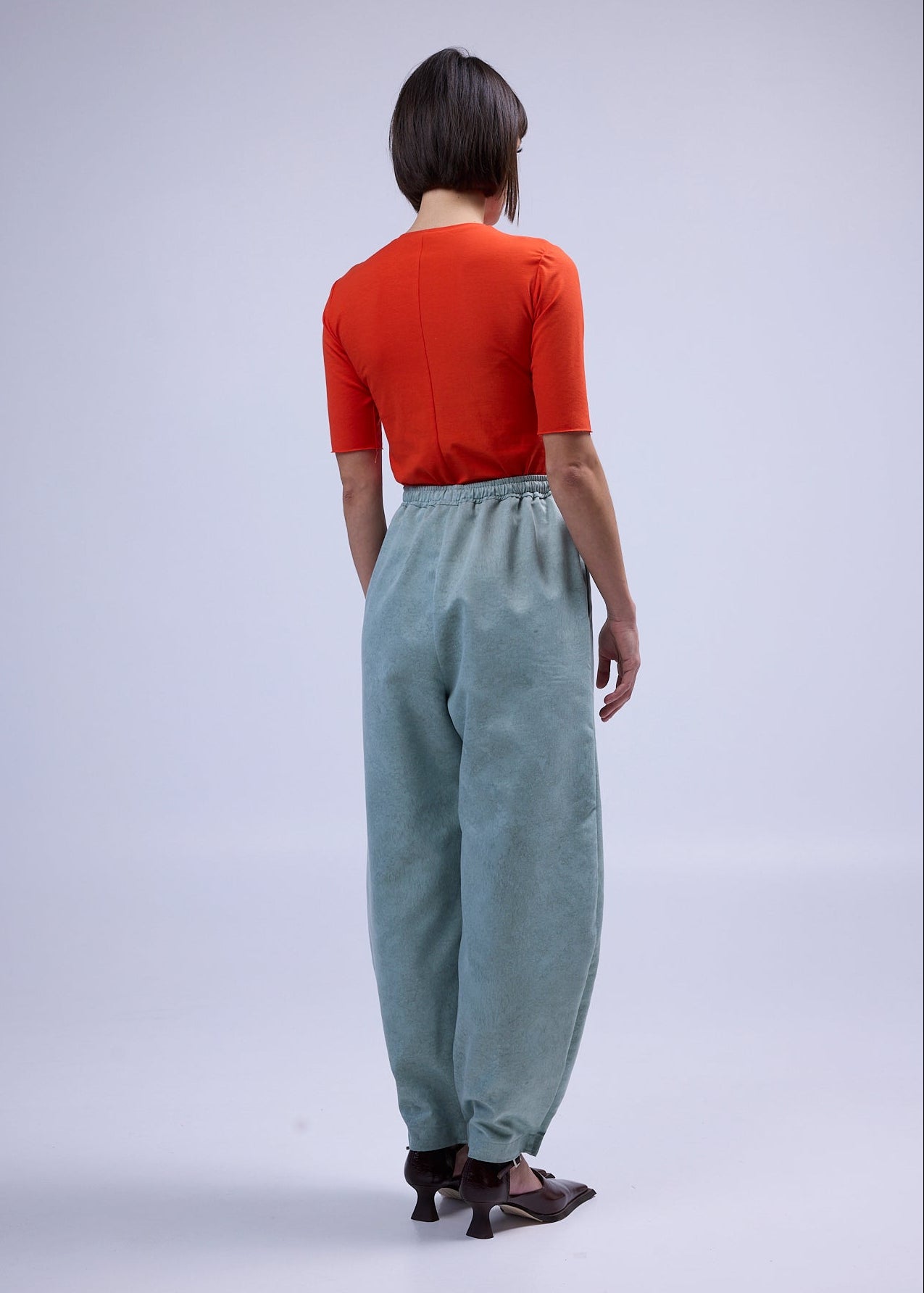 RE/Maison / Pantalon B - n°75 gris vert