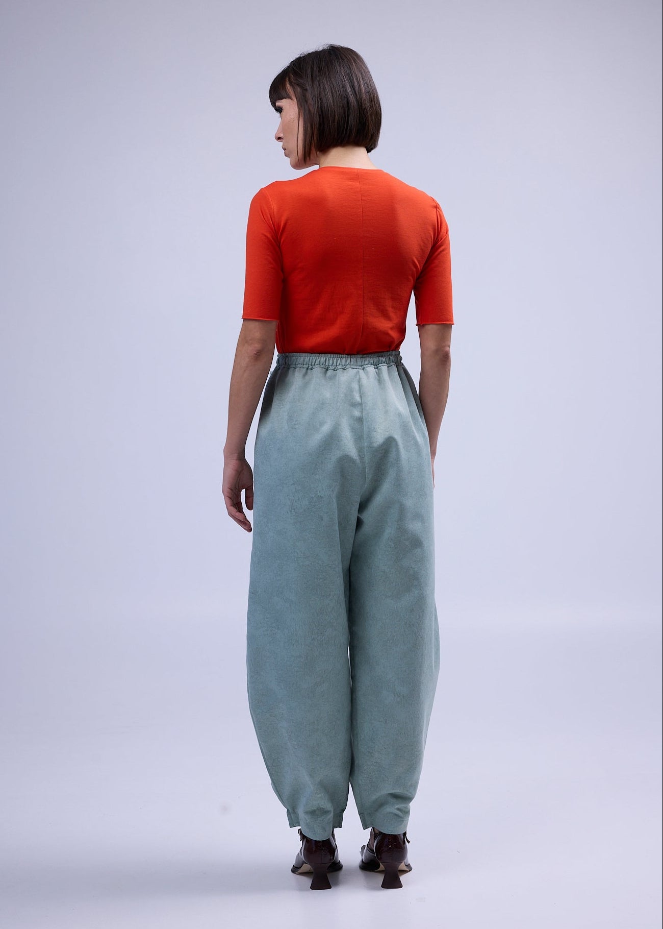 RE/Maison / Pantalon B - n°75 gris vert