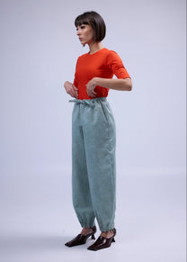 RE/Maison / Pantalon B - n°75 gris vert