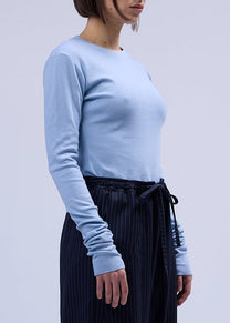 LABORATOIRE / Top Sockette manches longues  - Bleu ciel N°1 et N°2