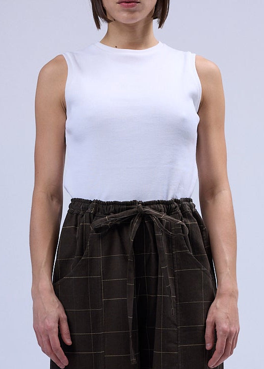 LABORATOIRE / Top Sockette 1/4 - White No. 1
