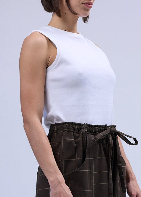 LABORATOIRE / Top Sockette 1/4 - White No. 1