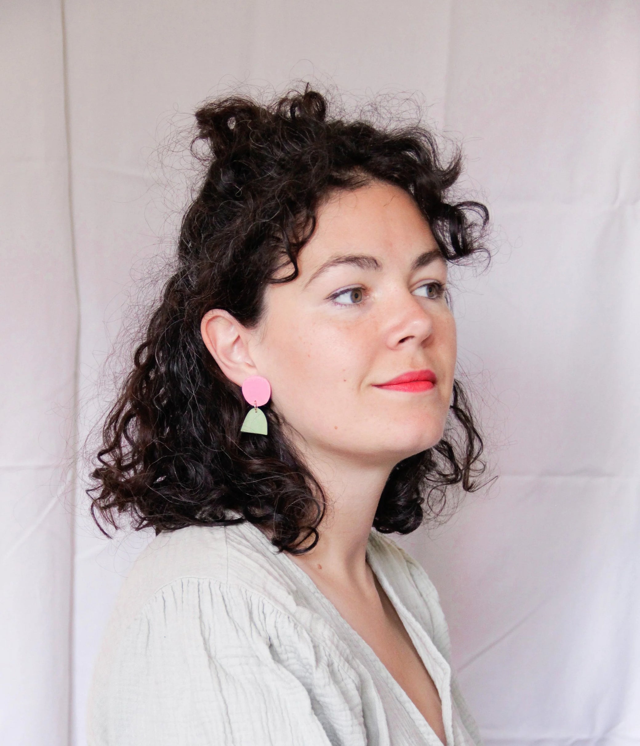 valerie vienne / Yari - Rose et vert