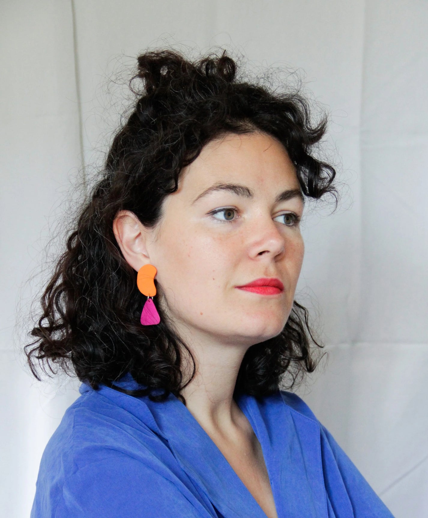 valerie vienne / Yari - Orange et fuchsia